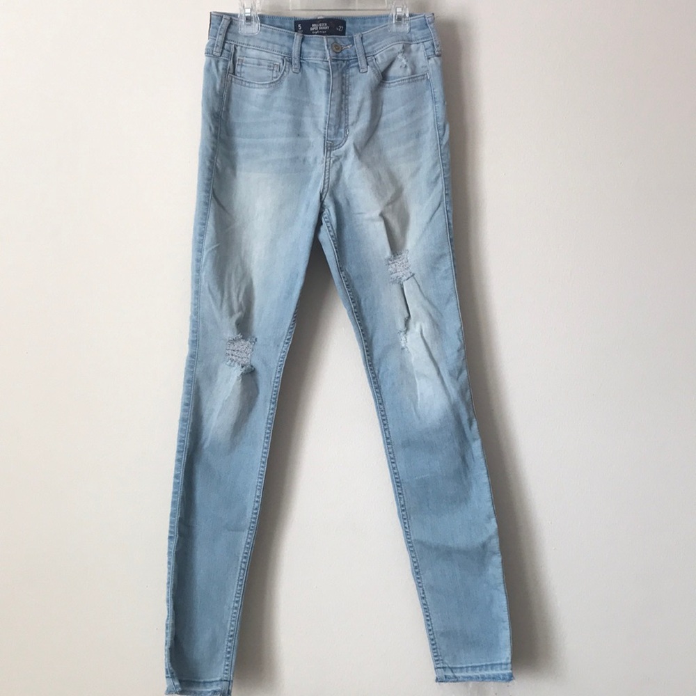 Hollister light blue jeans